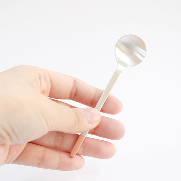 新潟県燕三条 工房アイザワ 純銅銀仕上げ デミタススプーン