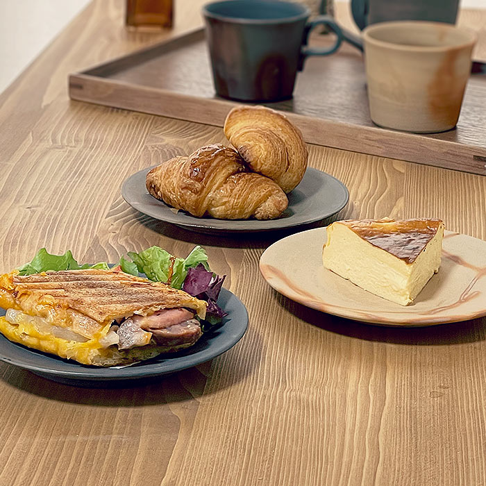 備前焼作家 高木純 プレート 15cm 3カラー