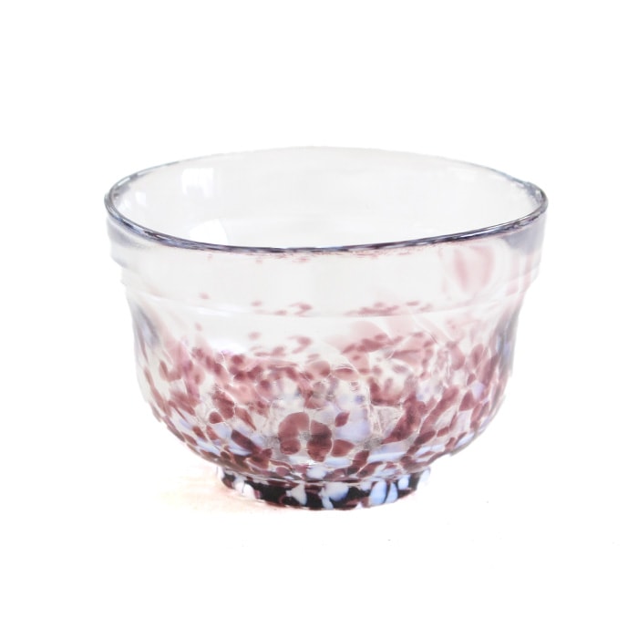 日本製ガラス ガラス抹茶碗 色ガラス