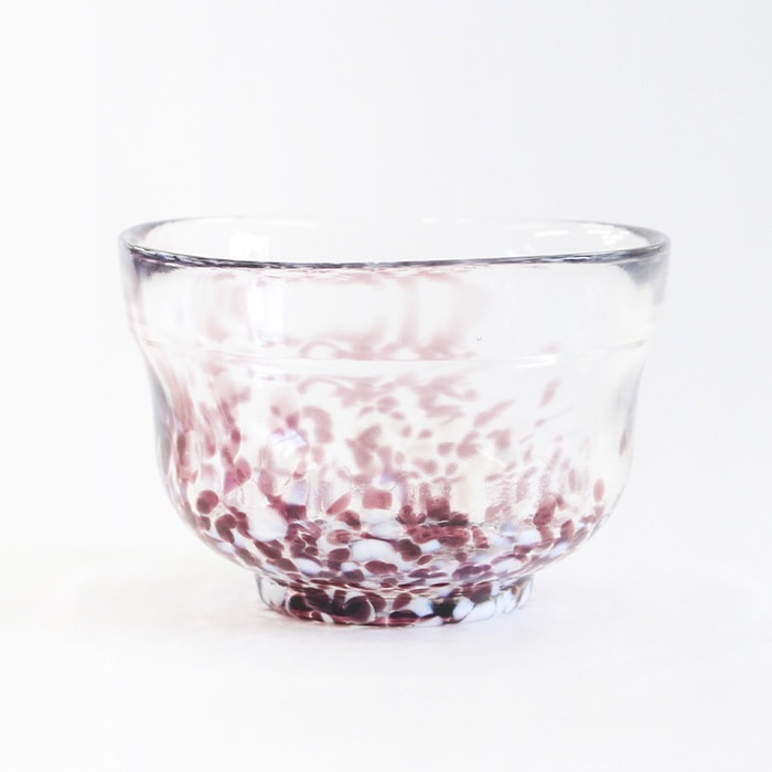 日本製ガラス ガラス抹茶碗 色ガラス