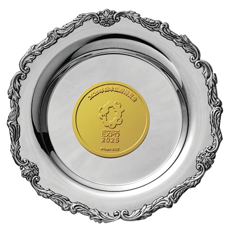 EXPO 2025年 大阪・関西万博 シルバープレート 純金・純銀メダル