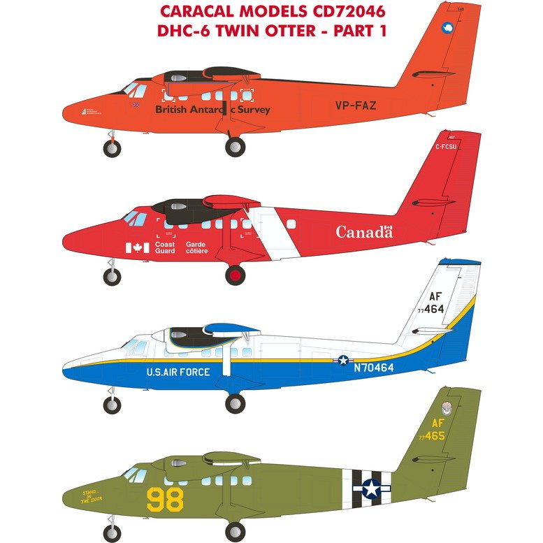 72046 デ・ハビランド・カナダ DHC-6 ツインオッター | カラカルモデル