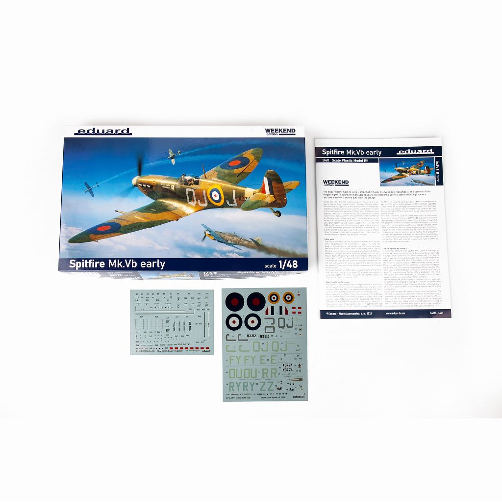 84198 1/48 スピットファイア Mk.Vb (初期) ウィークエンド