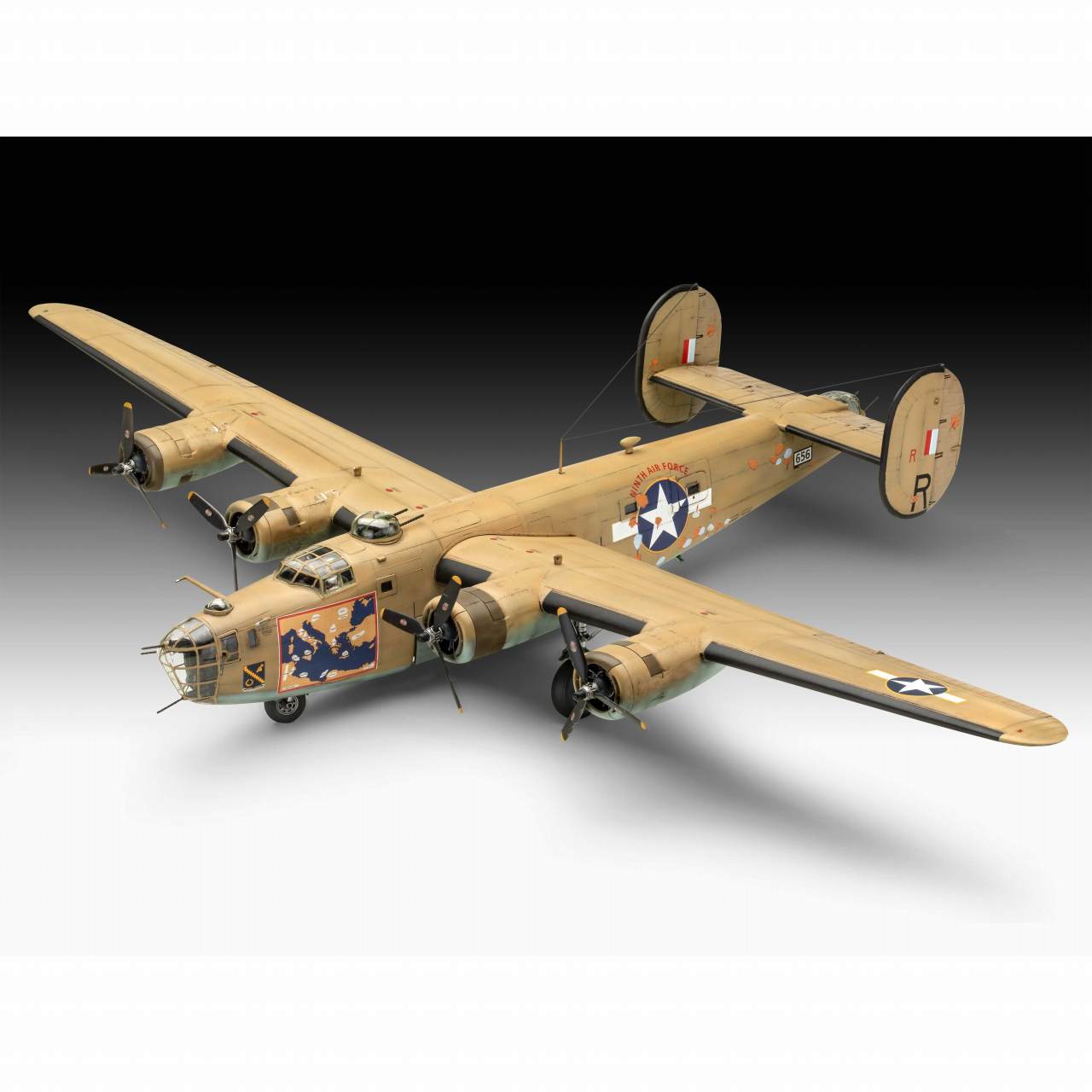03831 コンソリデーテッド B-24D リベレーター | ドイツレベル Revell