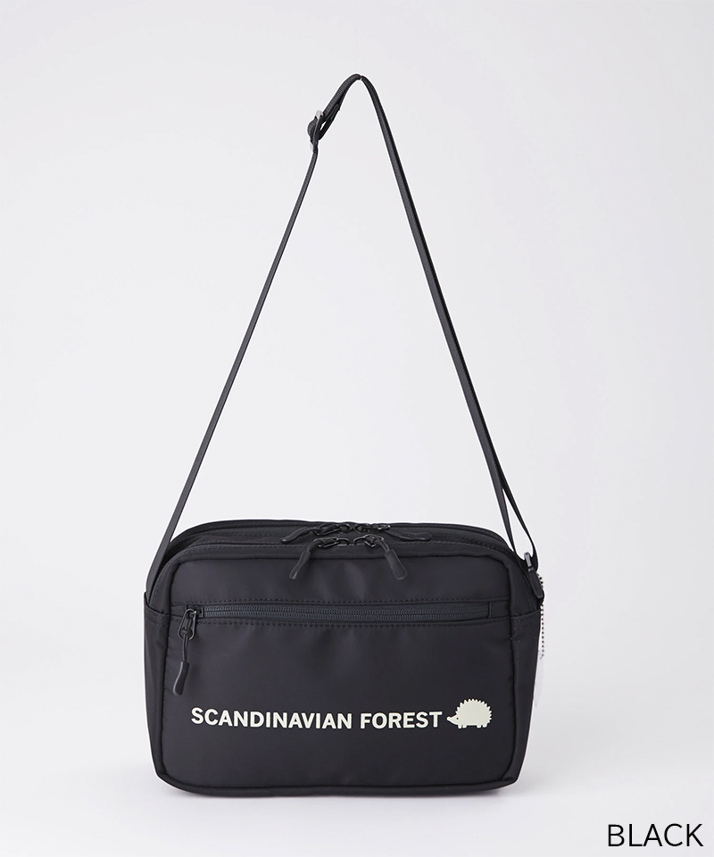 2WAYファスナープリントショルダーバッグ＜撥水加工＞｜スカンジナビア