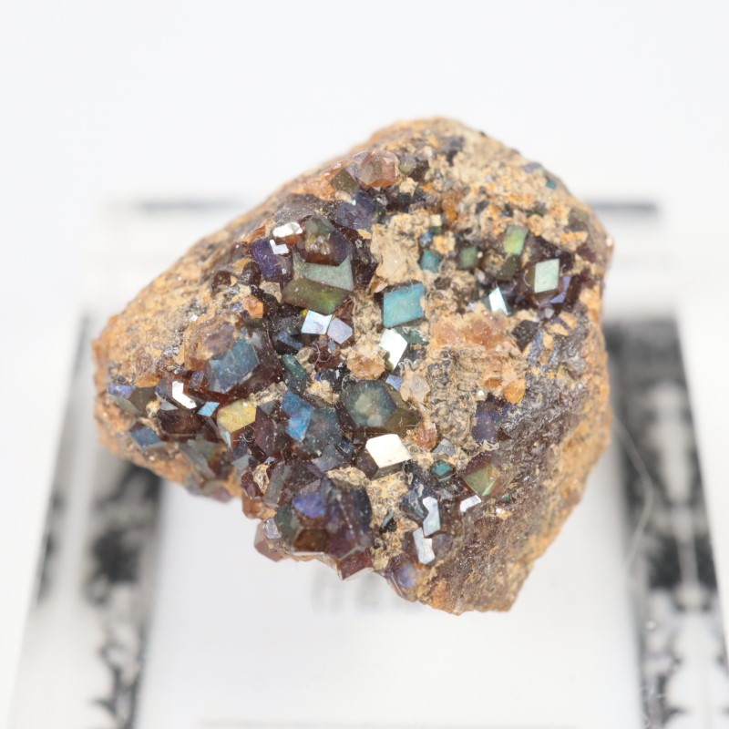奈良県産 レインボーガーネット | 鉱物標本,カ行,ガーネットグループ