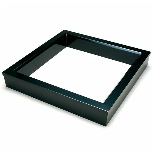 茶道具 炉縁】 炉縁 真塗 無地 黒川清峰作 | 炉縁 - CHATOWA 茶と和