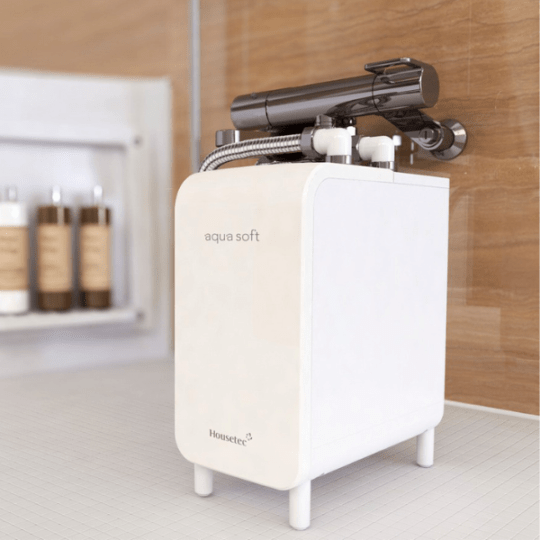 シャワー用軟水器アクアソフト(BAQ-S1202) | シャワー用軟水器