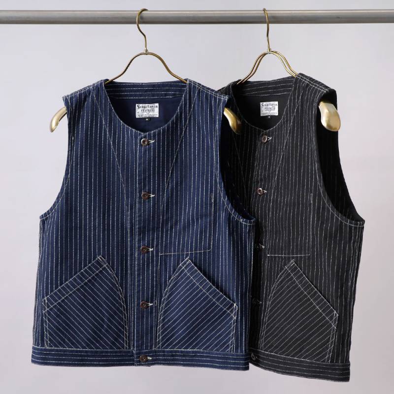 Schott （ショット）オールドヒッコリーデニムベスト｜アメカジ