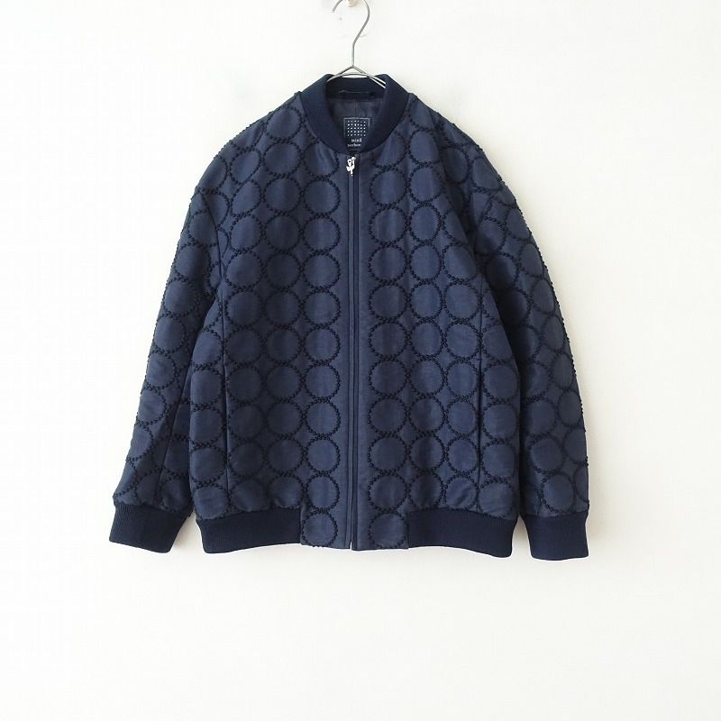 定価6.8万】ミナペルホネン mina perhonen tambourine ジップアップ