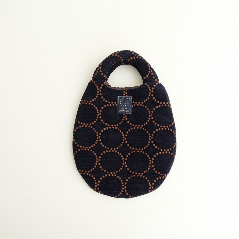 美品】ミナペルホネン mina perhonen tambourine うずらバッグ (ba84