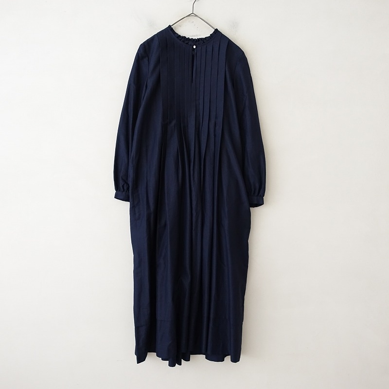 定価7.1万】ミナペルホネン mina perhonen calmシルクウールタック