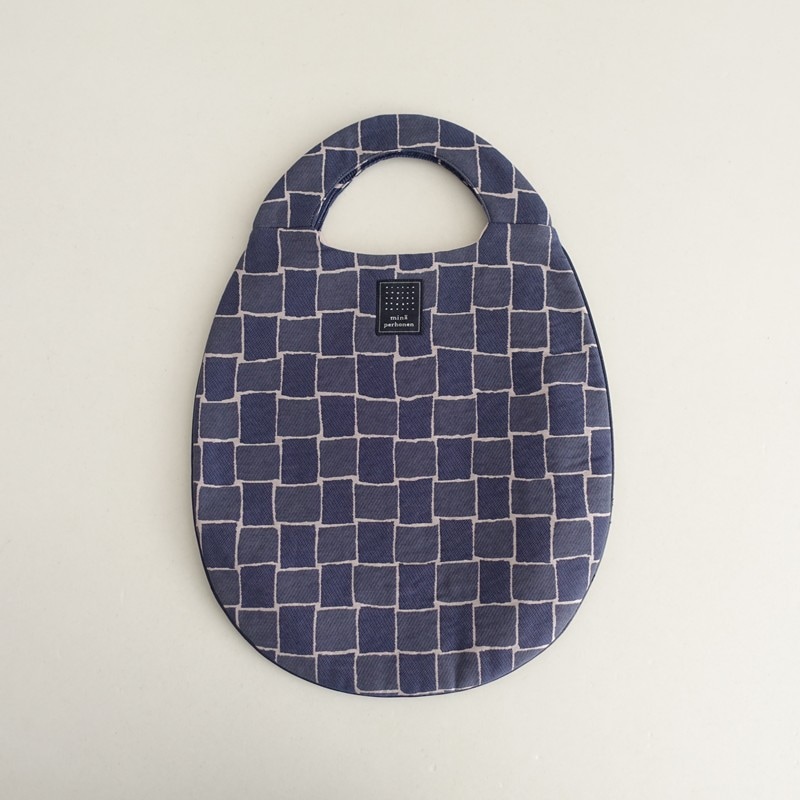 ミナペルホネン mina perhonen petal checkプリントワイドブラウス 38