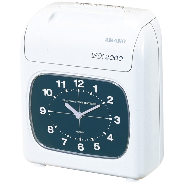 アマノ BX2000J アナログ式タイムレコーダー 4回打刻 AMANO