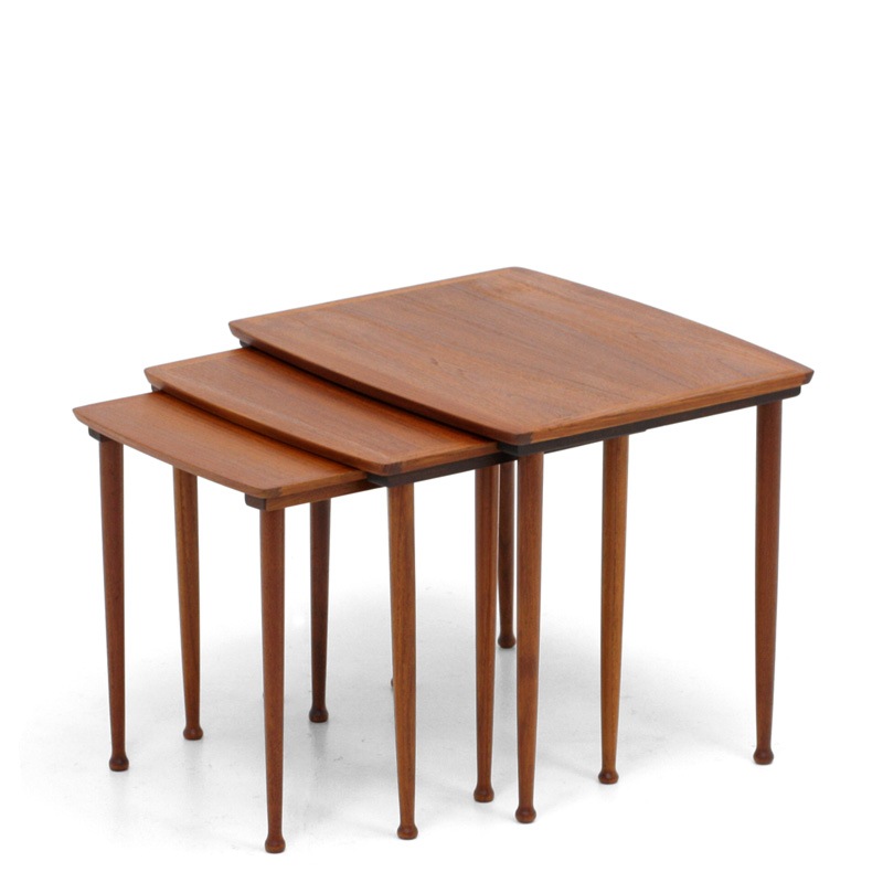 ネストテーブル デンマーク家具 Mobelintarsia | 北欧家具,テーブル