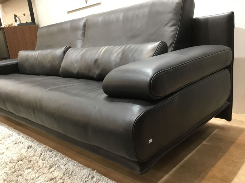 ソファ「6500/226」革 ブラック色/南船橋店展示品｜大塚家具