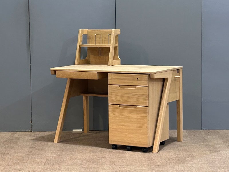 カリモク家具】学習デスクセット「SU3300 1500」クリ材/アウトレット