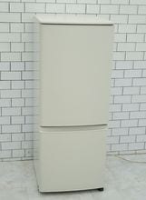 三菱製2022年式146L中古冷凍冷蔵庫 MR-P15H-W