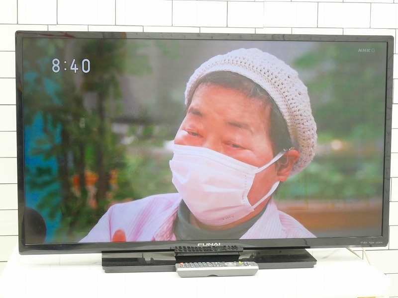 FUNAI 液晶テレビ FL-40HB2000 2017年製 録画用USB付き FUNAI 液晶