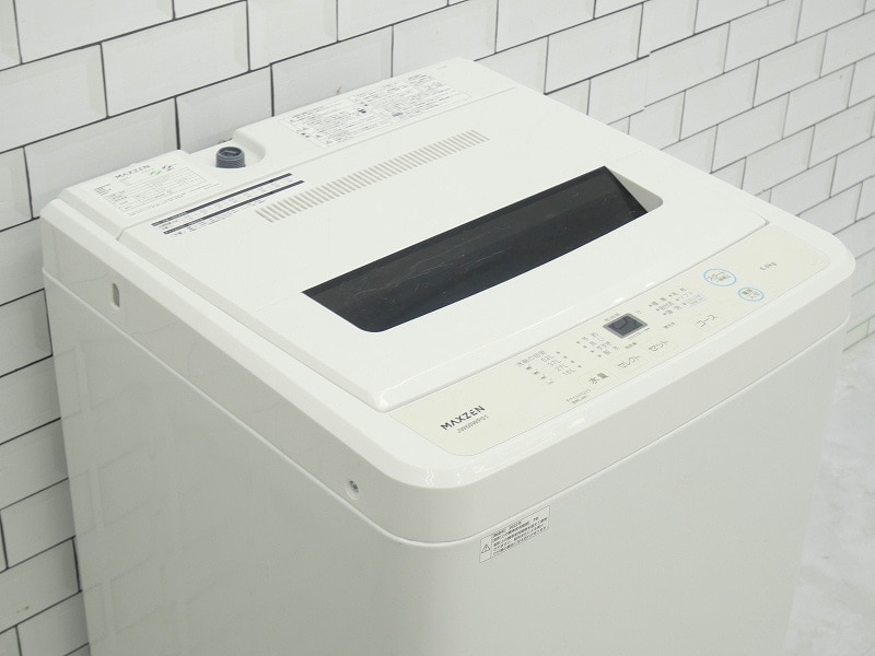 maxzen製2023年式6kg中古全自動洗濯機 JW60WP01
