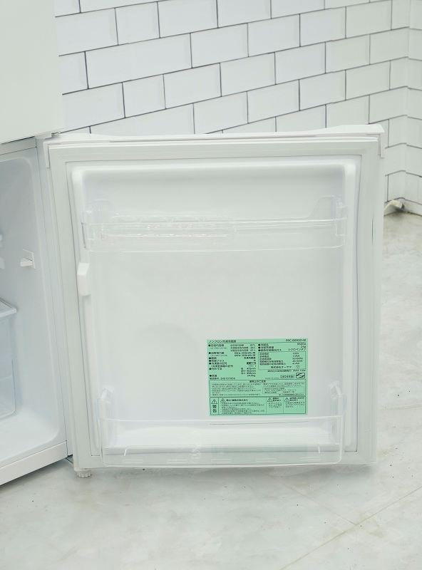 オーヤマ2024年式87L中古冷凍冷蔵庫 PRC-B092D-W