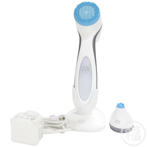 NU SKIN LumiSpa 洗顔ブラシ ホワイト/ブルー NU SKIN LumiSpa 洗顔