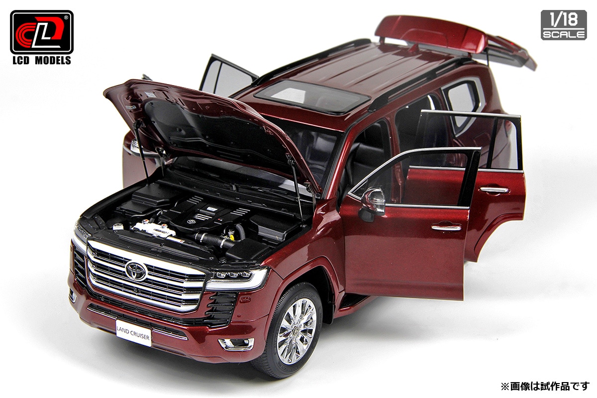 NEW 1/18 ランドクルーザー300 ZX レッド【LCD18013ZXRE】 | 自動車