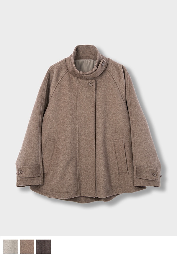 2025WINTER NEW】Stand A Line Coat | ALL ITEMS | INTIMITE(アンティミテ)