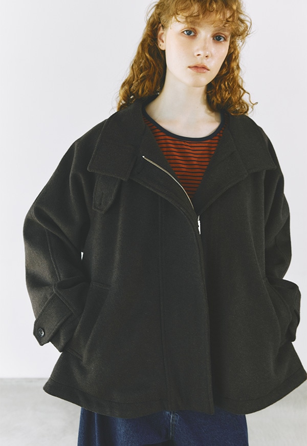 2025WINTER NEW】Stand A Line Coat | ALL ITEMS | INTIMITE(アンティミテ)
