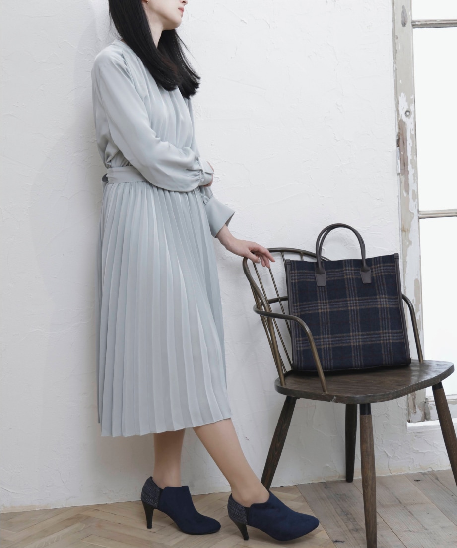 切り替えフレアワンピース｜is amulet.公式通販サイト