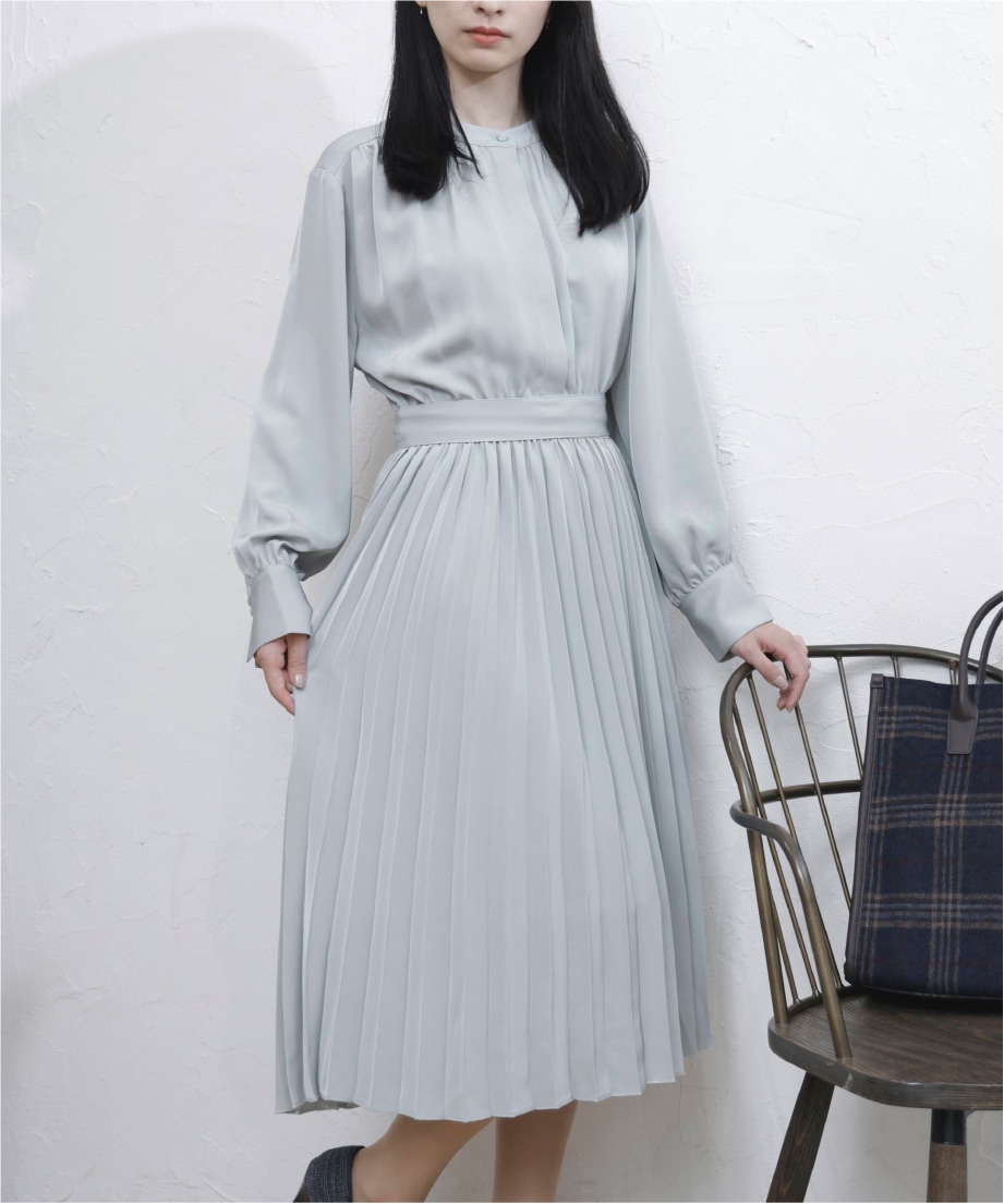 切り替えフレアワンピース｜is amulet.公式通販サイト