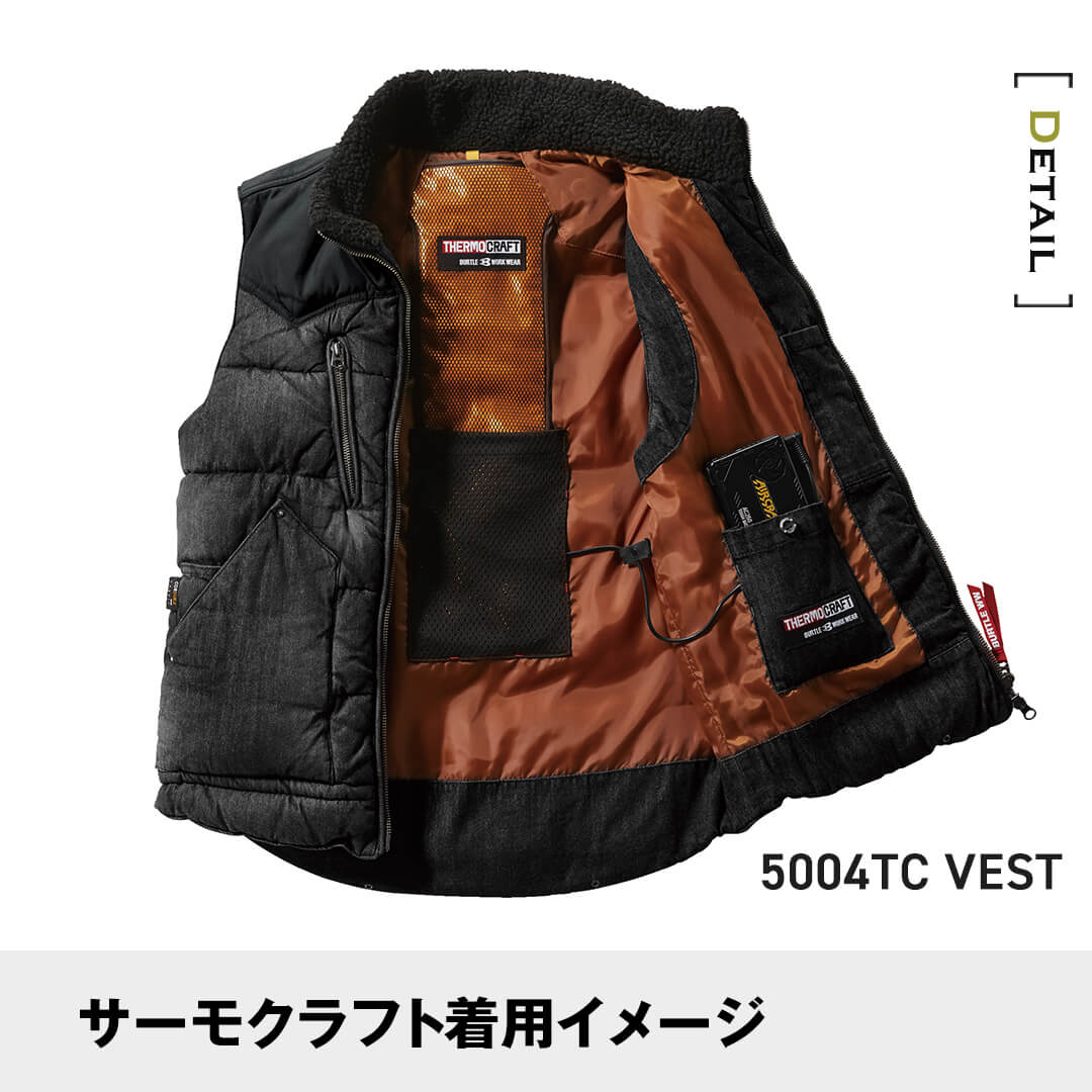 BURTLE バートル TC500 電熱パッド THERMO CRAFT サーモクラフト 発熱