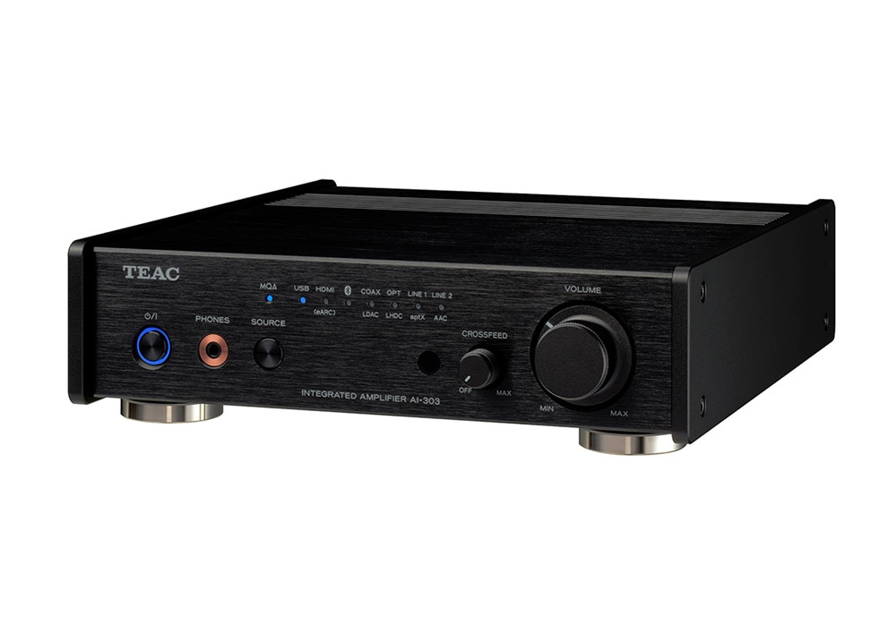TEAC - AI-303/ブラック（HDMI・USB DAC・Bluetooth搭載プリメイン