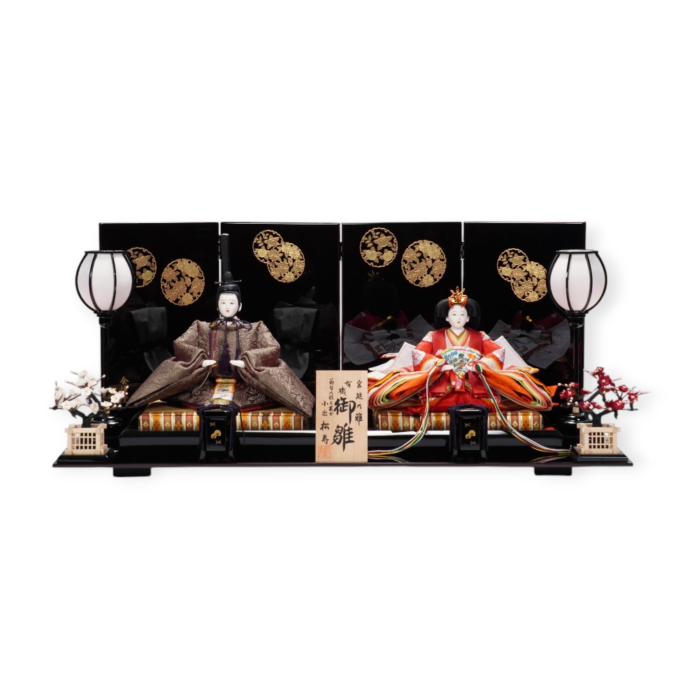 プロフ必読お願いします お値下げ 20万円相当 京雛人形 朱月 親王飾