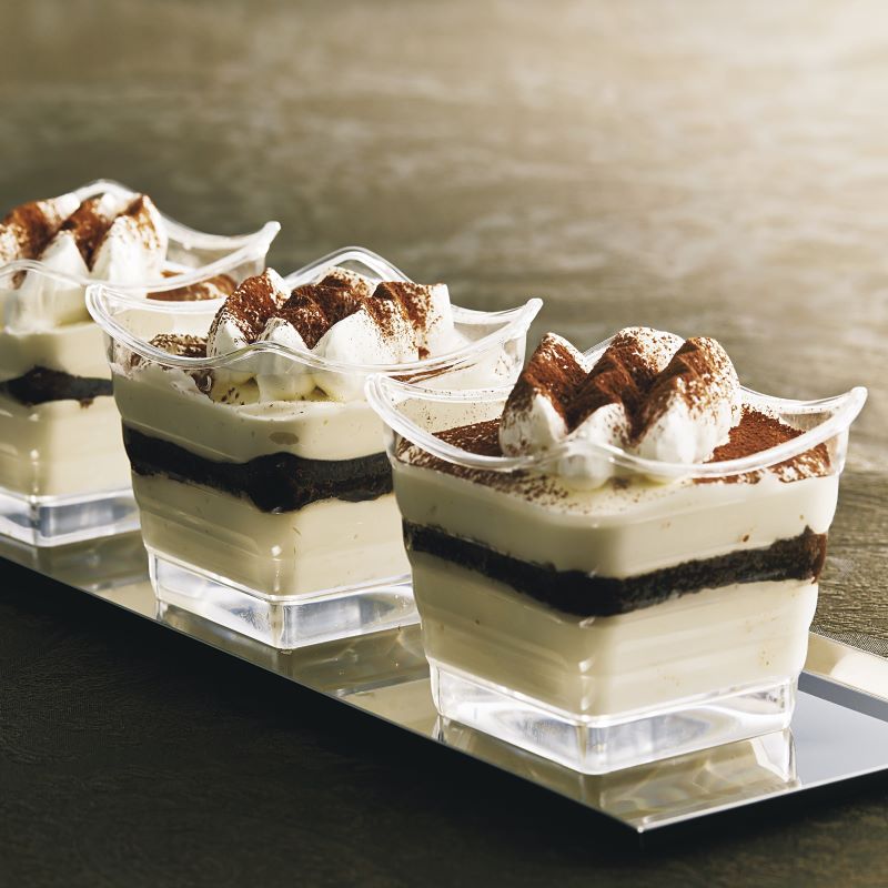 デザートカップ IK76-165 ゼノ PS （20個入） | 変形カップ | 伊藤景