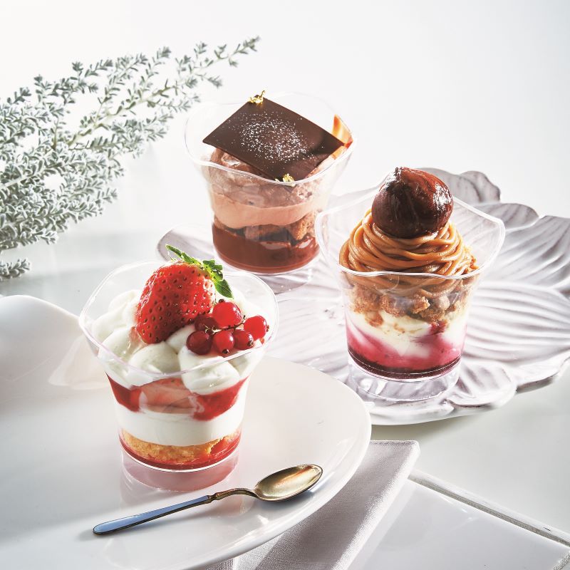 デザートカップ IK80φ155 クルブ PS （25個/500個入） | 変形カップ