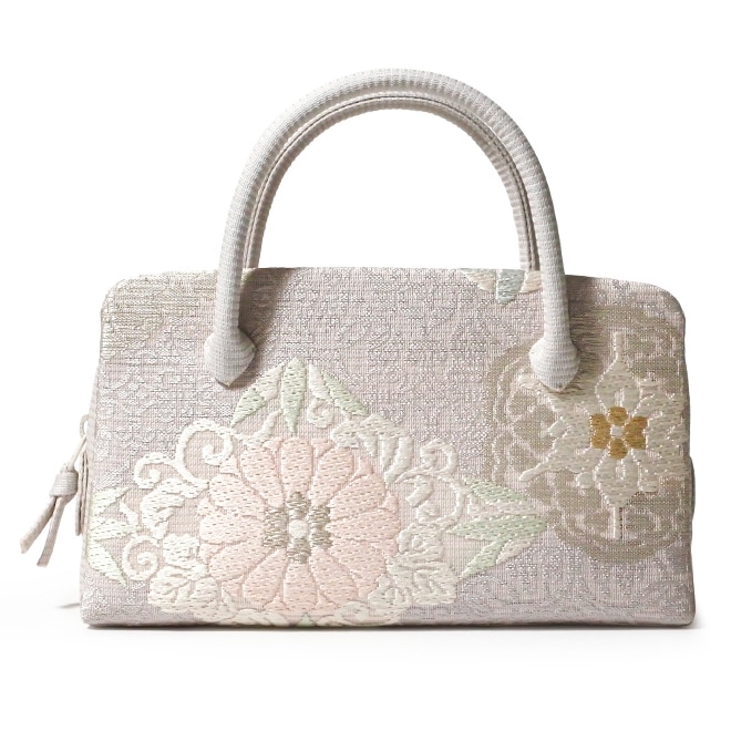 夏の葵バッグ「流水文」｜和装バッグ 着物用バッグ