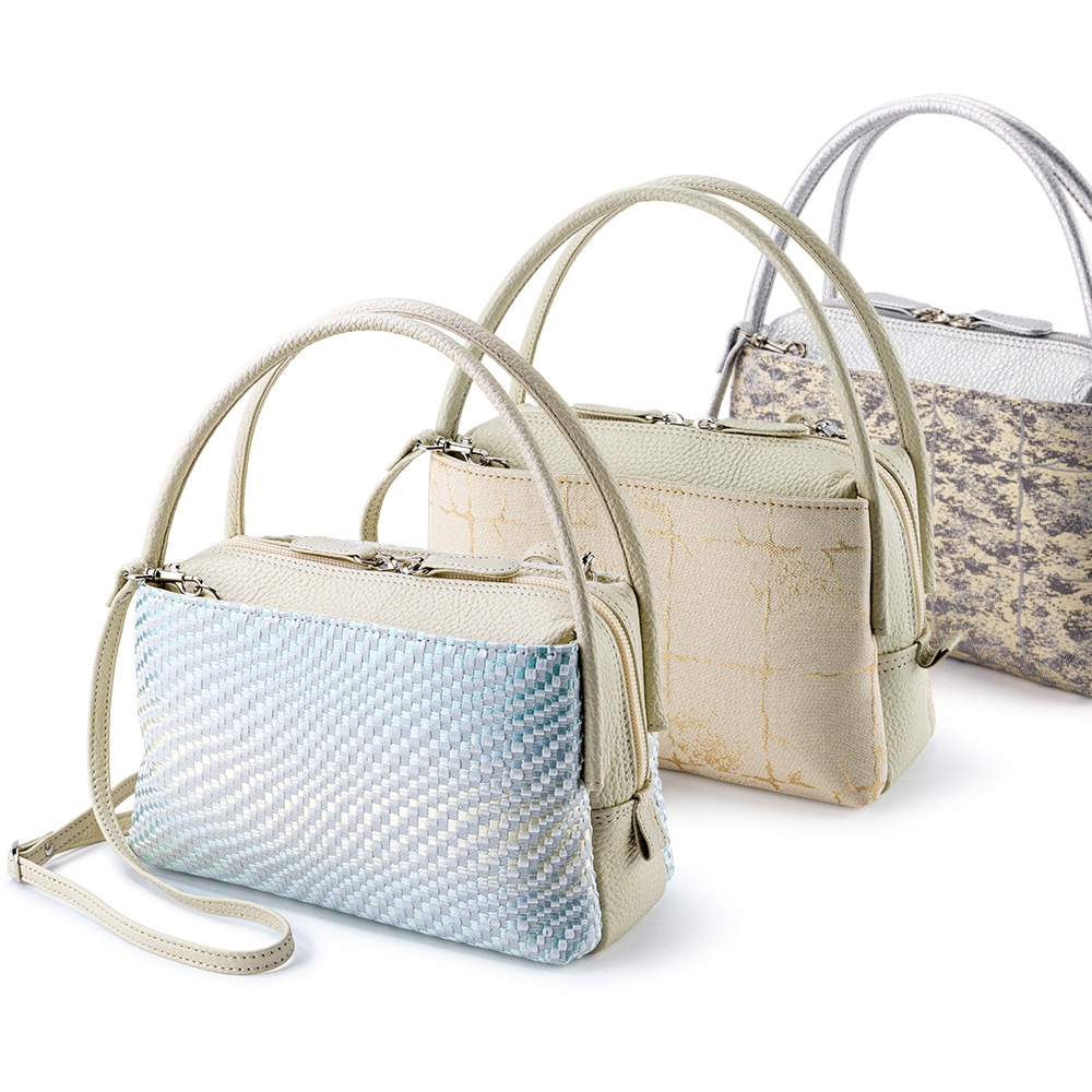 西陣織レザーショルダーバッグ｜和装バッグ 井澤屋