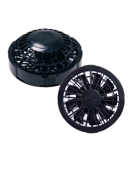 空調服(R)】 FAN2200B ワンタッチファンブラック(2個)[バッテリー