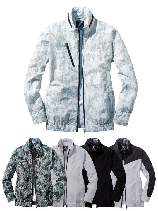 Z-DRAGON】 74050 空調服(R)長袖ブルゾン(ファン無し) [春夏]通販