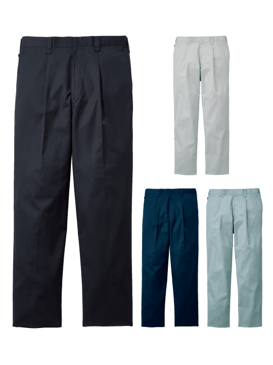 Jawin】 55201 ワンタックパンツ [春夏]通販ページ│自重堂＜公式