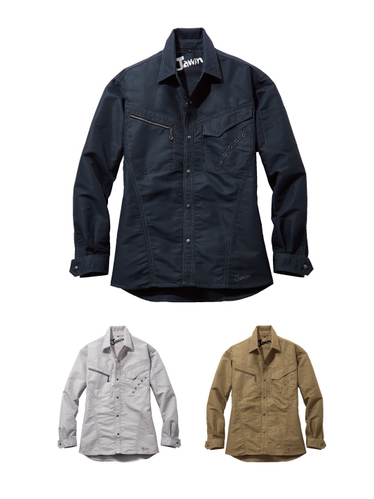 Jawin】 55604 長袖シャツ [春夏]通販ページ│自重堂＜公式