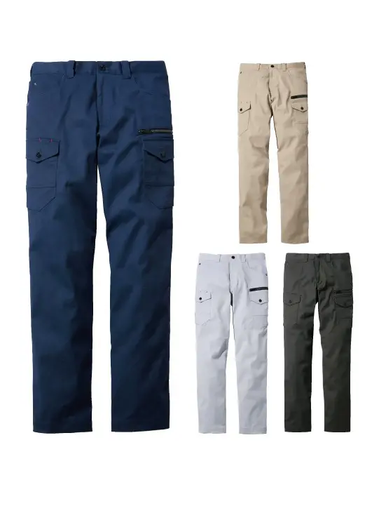 Z-DRAGON】 H72602 ストレッチノータックカーゴパンツ(股下フリー