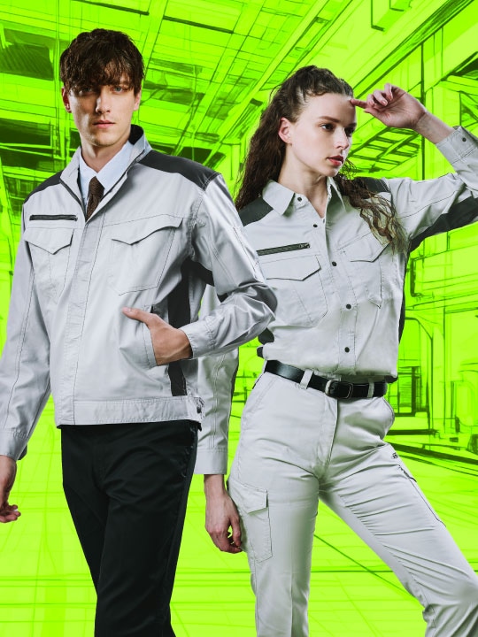 Z-DRAGON】 76200 製品制電ストレッチ長袖ジャンパー[春夏]※SLIM FIT