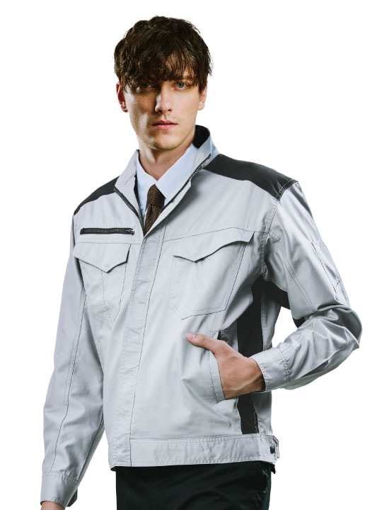 Z-DRAGON】 76200 製品制電ストレッチ長袖ジャンパー[春夏]※SLIM FIT