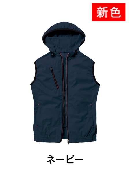 Z-DRAGON】 74220 空調服(R)ベスト（フード付）(ファン無し) [春夏