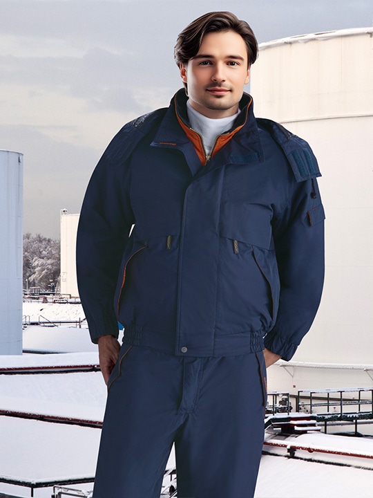 JICHODO】 48340 防水防寒ブルゾン(フード付) [防寒]通販ページ│自重