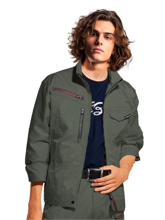 Z-DRAGON】73200 エコ製品制電ストレッチジャンパー[2024年秋冬]※SLIM