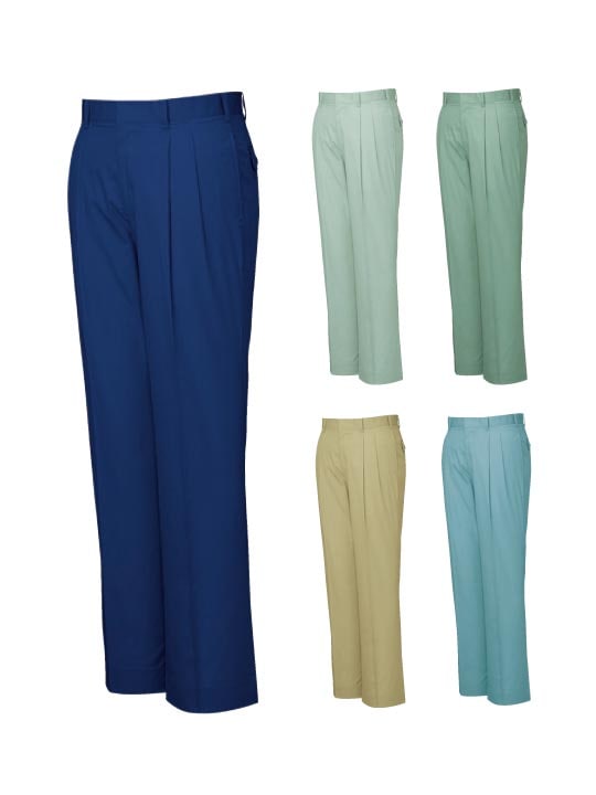 DESK】 616 抗菌防臭ツータックパンツ [春夏]通販ページ│自重堂＜公式