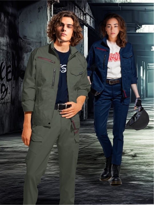 Z-DRAGON】73202 エコ製品制電ストレッチノータックカーゴパンツ[2024